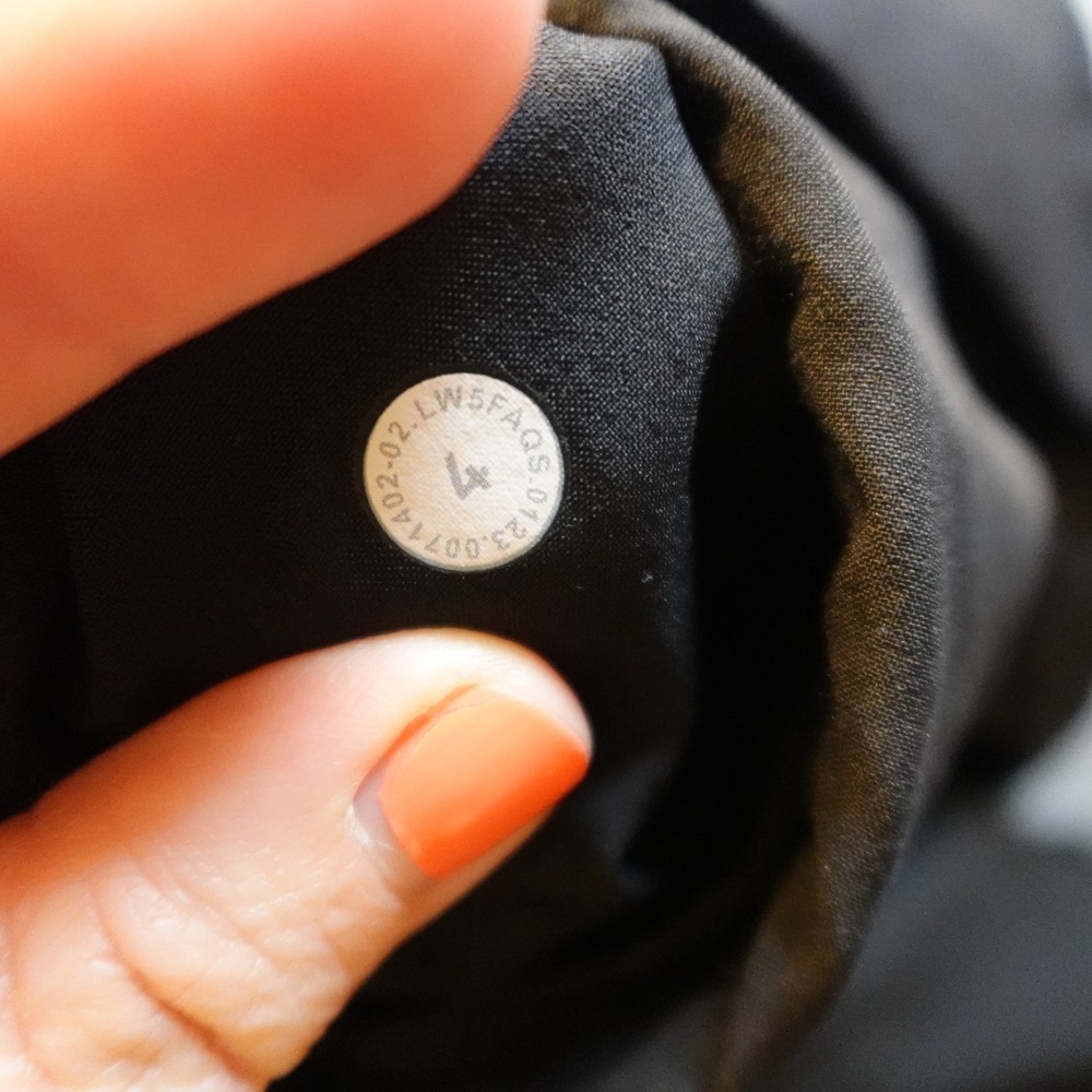 Lululemon Pant Women 4 Black Adapted State High Rise Jogger Airflow Gym Run - Picture 6 of 8